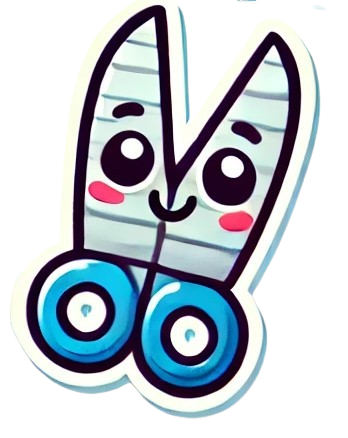 Scissors Sticker
